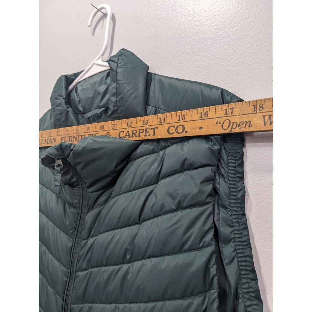 Old Navy Quilted Puffer Vest Layering Active Wear Water Resistant Women Green 3X - Picture 6 of 8